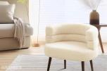 2026 2 stk. Teddy sofastol – Hvit 