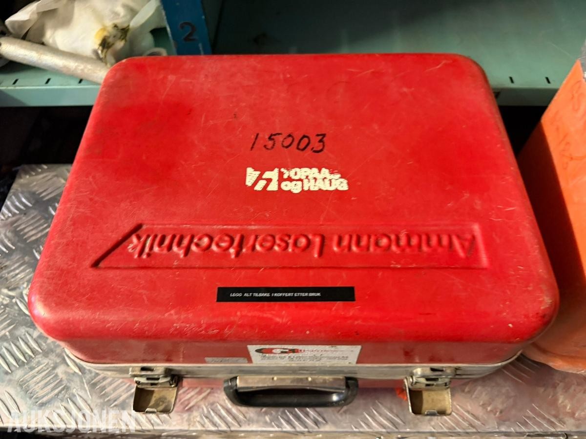 1995 Ammann Lasertechnik Rørlaser med transportkoffert
