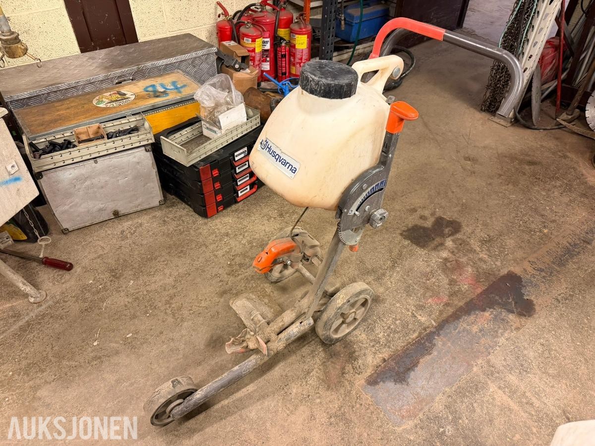 Husqvarna kappvogn med vanntank