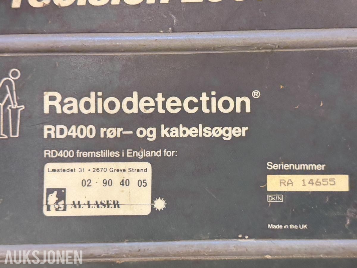 Radiodetection RD 400 Kabelsøker