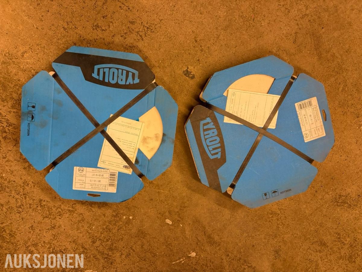 Tyrolit benkslipeskiver – 300 x 40 x 76 mm - 2 stk