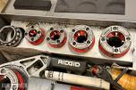 2010 Ridgid 690 elektrisk rørgjenger med gjengehoder og metallkoffert
