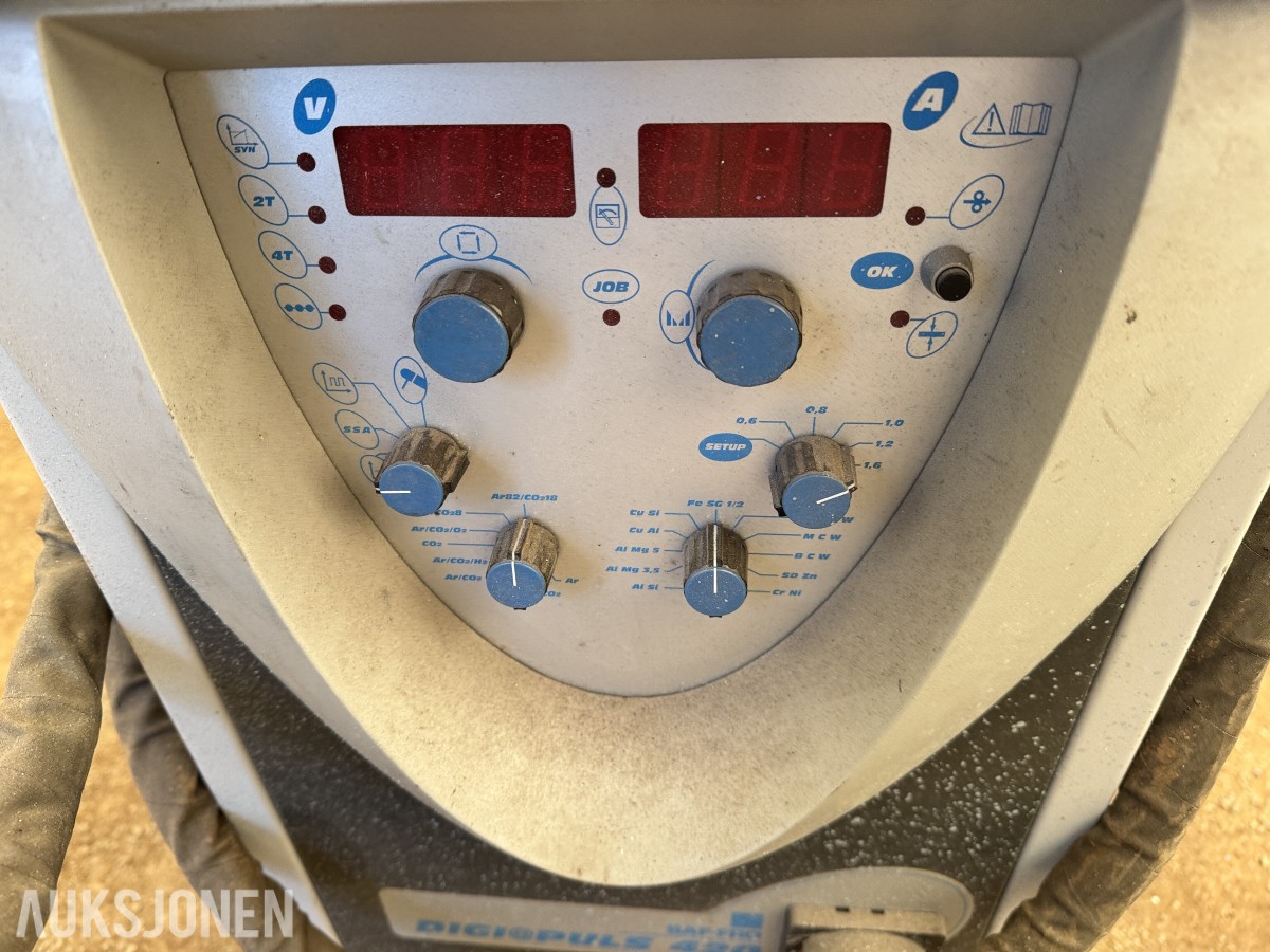 SAF-FRO MIG/MAG-sveiseapparat 400V - stål/aluminium