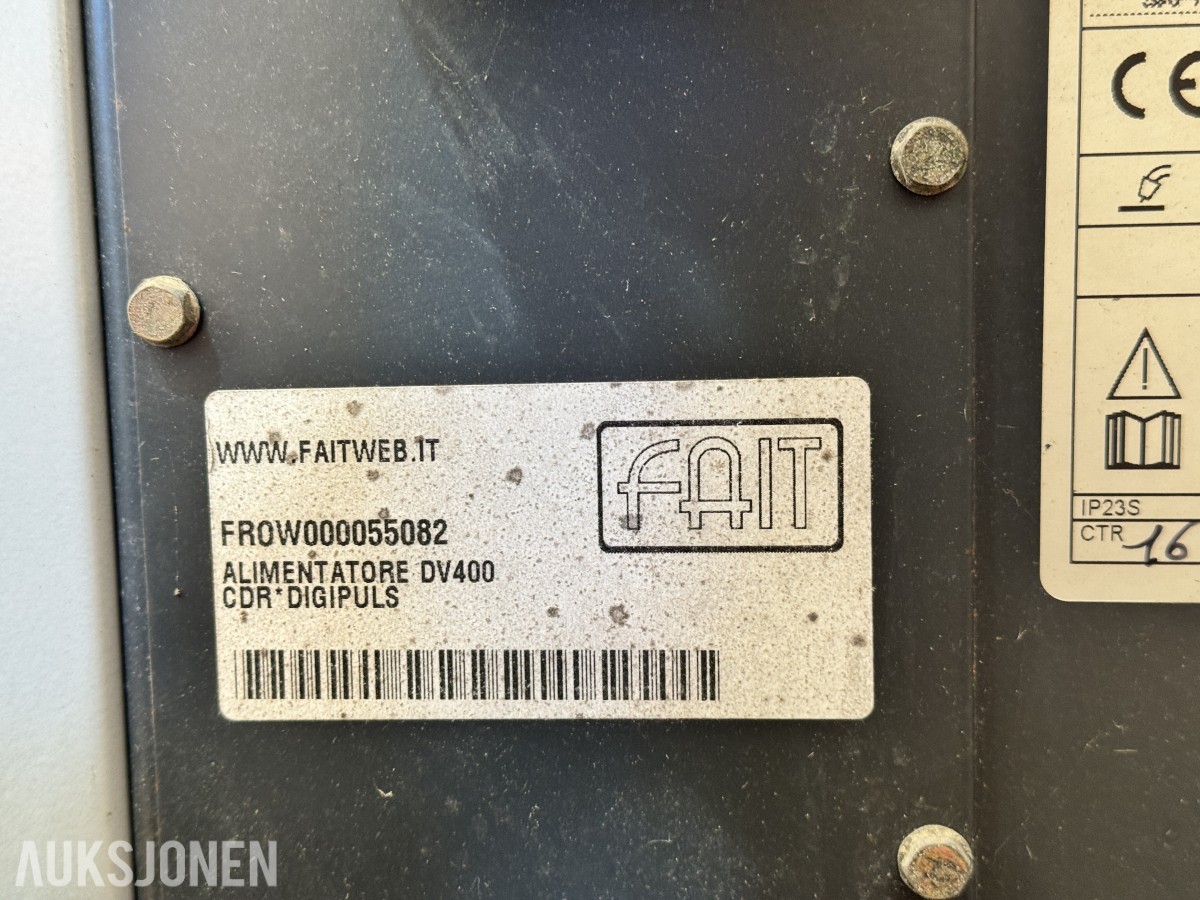 SAF-FRO MIG/MAG-sveiseapparat 400V - stål/aluminium
