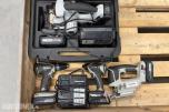 Panasonic Metalsag, drill, muttertrekker og stikksag