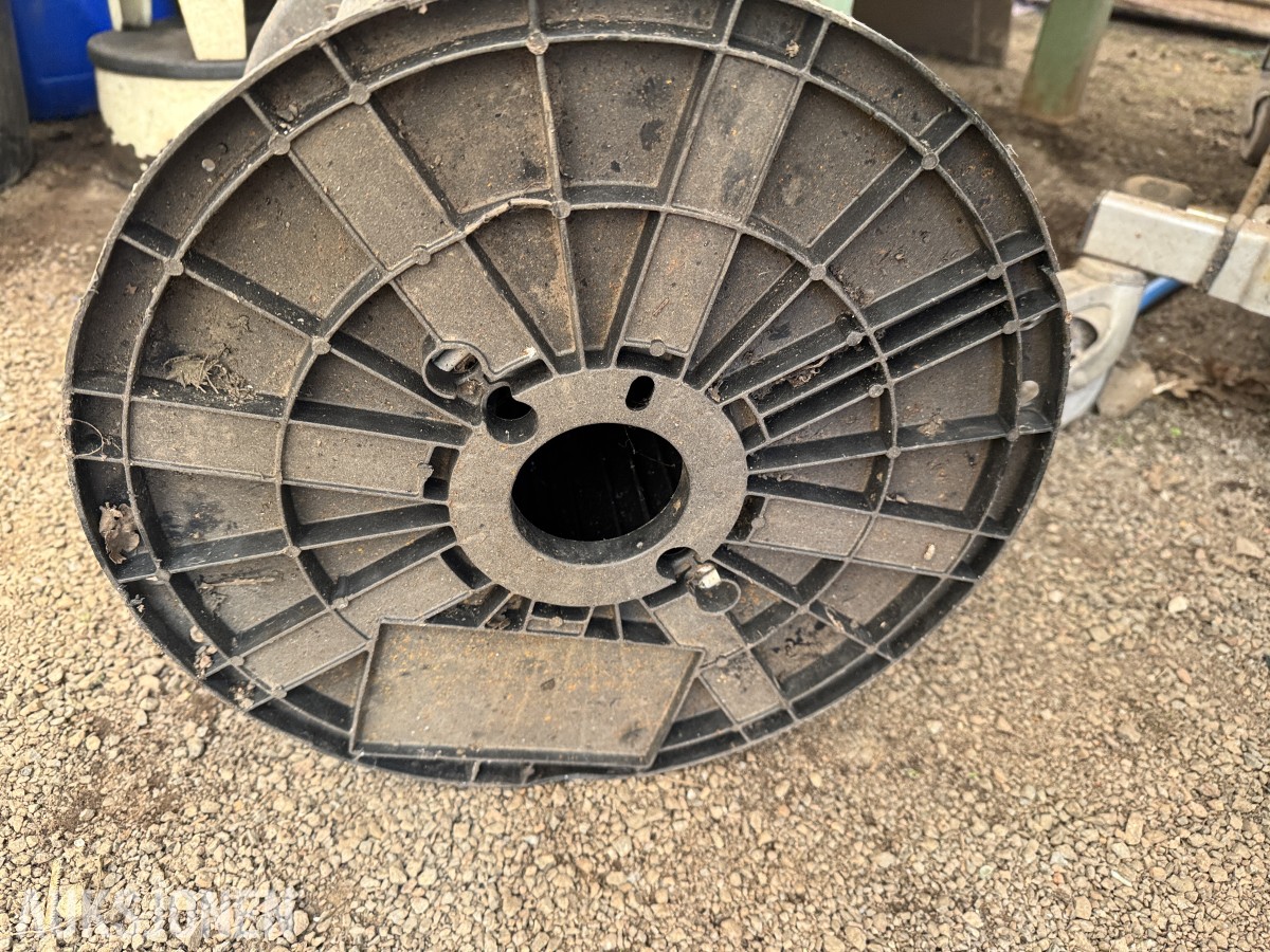Kabeltrommel 1000 m hvit signalkabel 2,5 mm² - flerleder