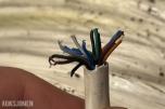 Kabeltrommel 1000 m hvit signalkabel 2,5 mm² - flerleder