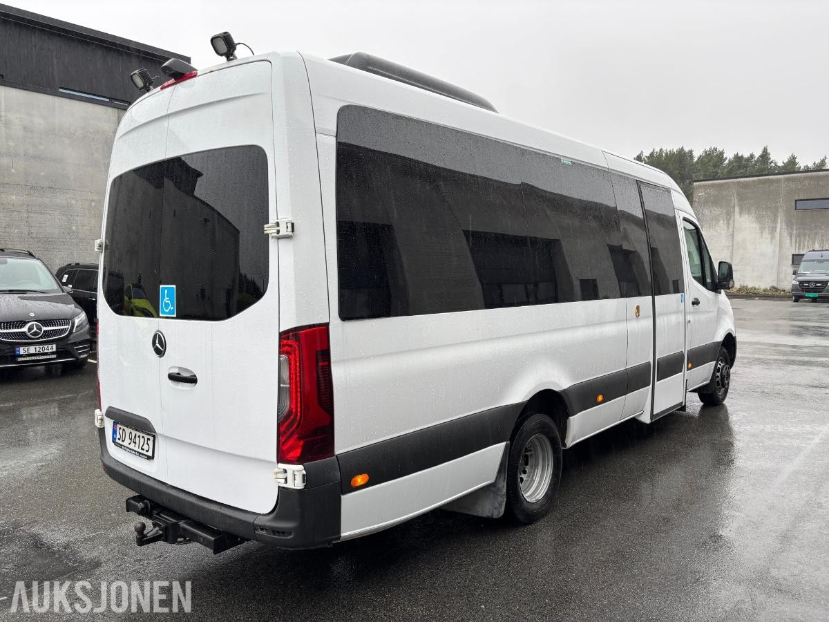 2019 Mercedes-Benz Sprinter  519 CDI 17-seter Rullestolbuss, Lav KM 185227km