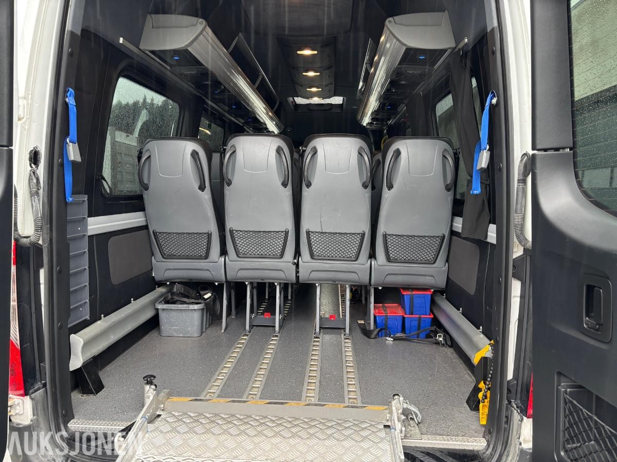 2019 Mercedes-Benz Sprinter  519 CDI 17-seter Rullestolbuss, Lav KM 185227km