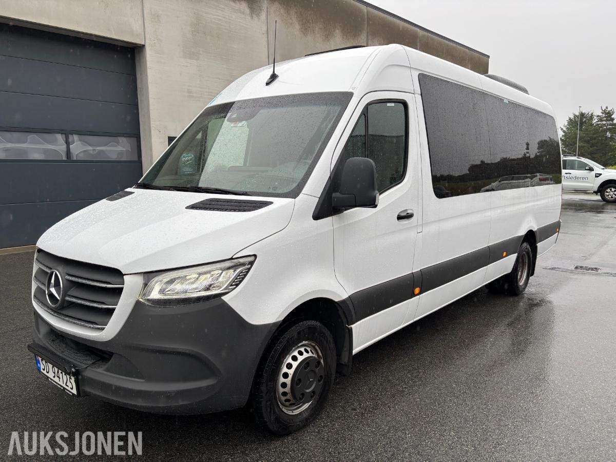 2019 Mercedes-Benz Sprinter  519 CDI 17-seter Rullestolbuss, Lav KM 185227km