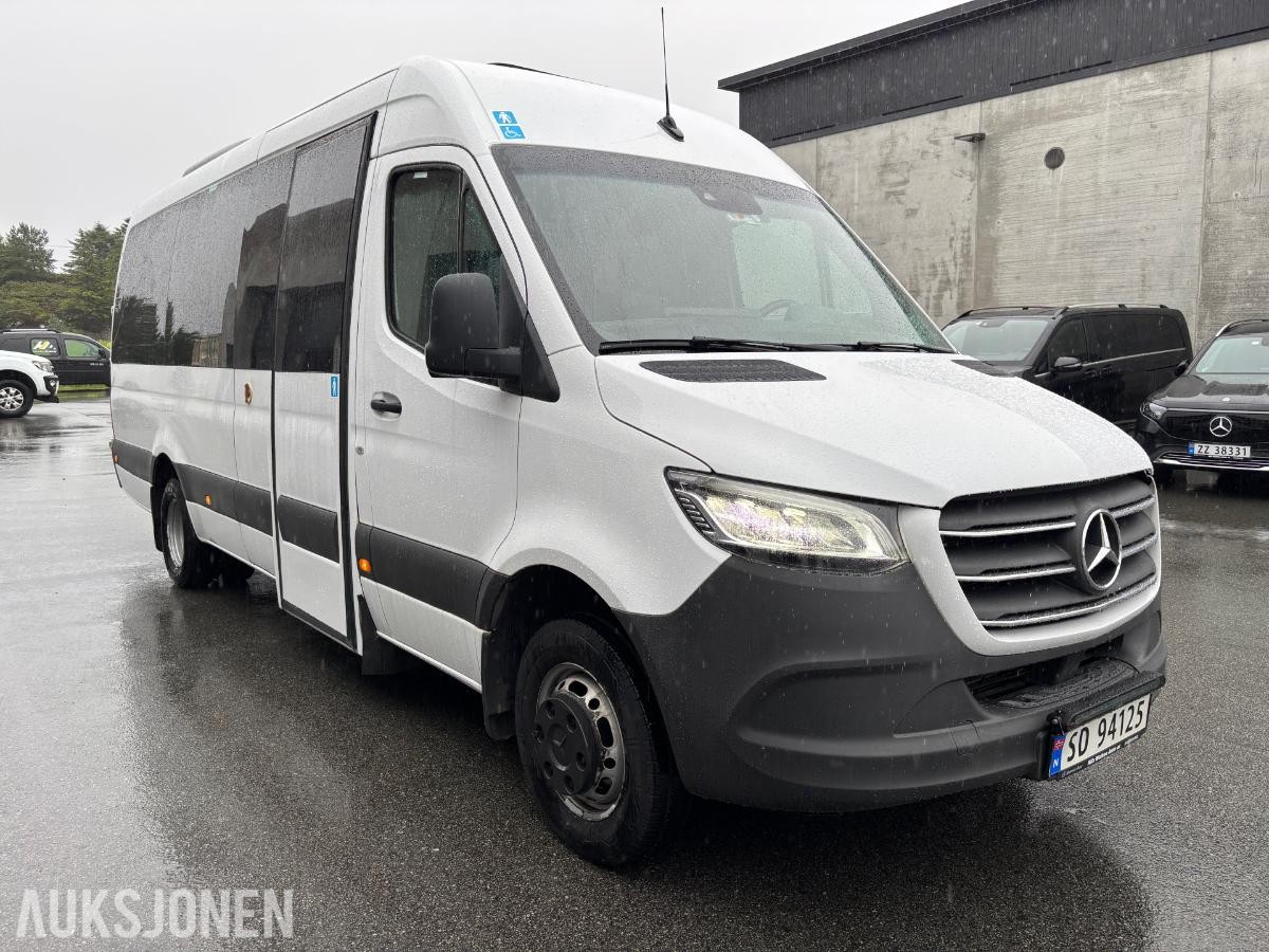 2019 Mercedes-Benz Sprinter  519 CDI 17-seter Rullestolbuss, Lav KM 185227km