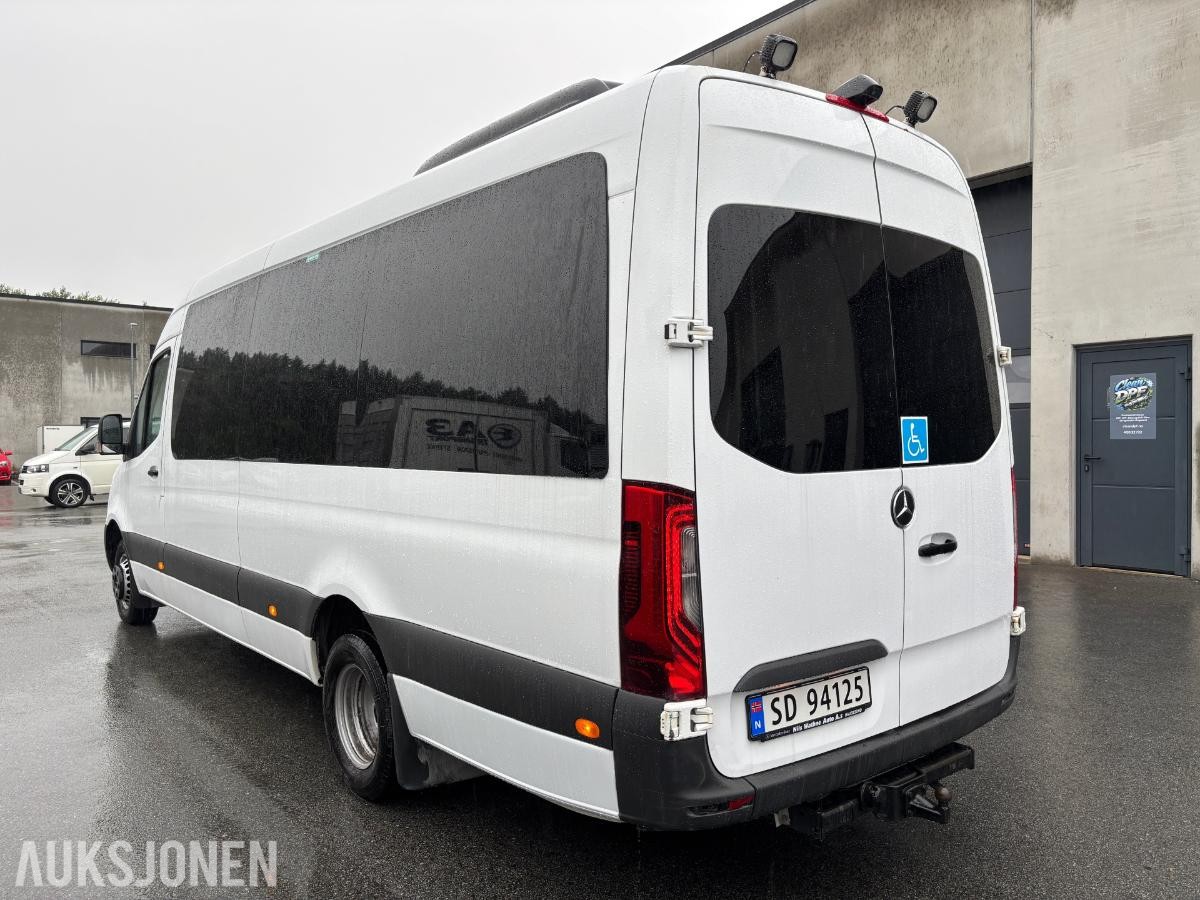 2019 Mercedes-Benz Sprinter  519 CDI 17-seter Rullestolbuss, Lav KM 185227km
