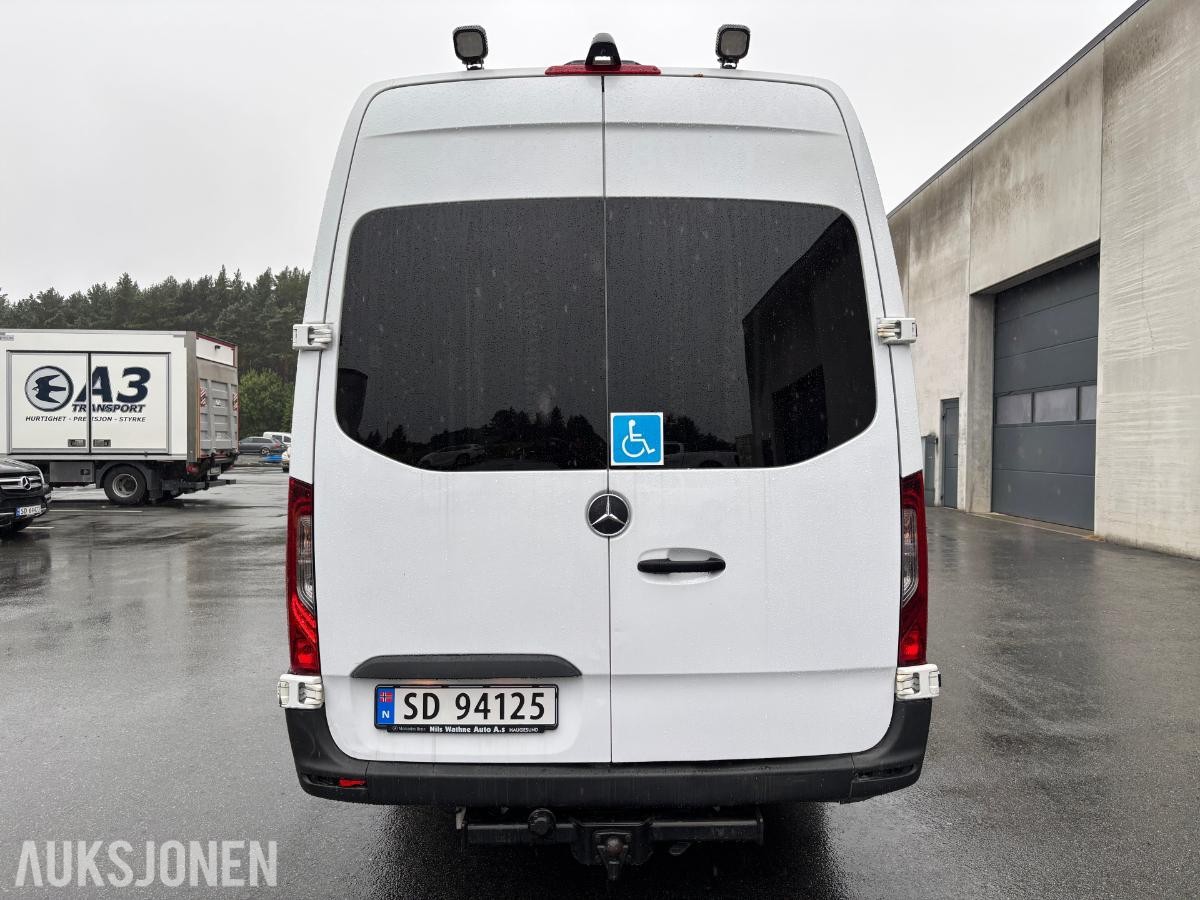 2019 Mercedes-Benz Sprinter  519 CDI 17-seter Rullestolbuss, Lav KM 185227km