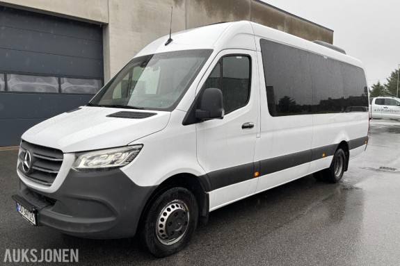 2019 Mercedes-Benz Sprinter 519 CDI 17-seter Rullestolbuss, Lav KM 185227km