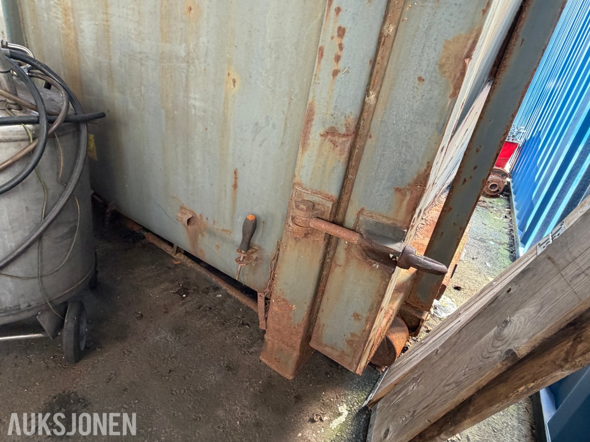 2007 BERGMANN MPB 906 ST/20 STASJONÆR AVFALLSPRESSE 20,8 M³ – REPARASJONSOBJEKT