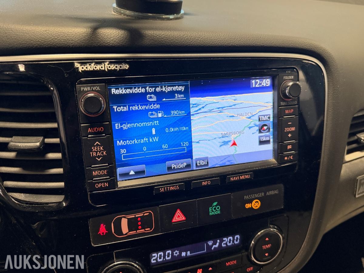 2015 Mitsubishi OUTLANDER PHEV 2.0-121 4WD, 181000km