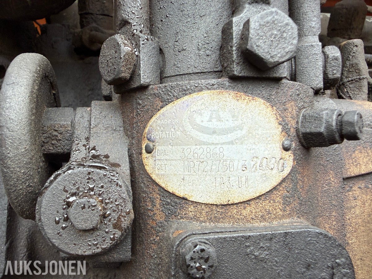 1971 Brøyt X2B gravemaskin – 4-hjuls – Skuffe – Prosjekt/restaureringsobjekt