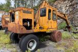 1971 Brøyt X2B gravemaskin – 4-hjuls – Skuffe – Prosjekt/restaureringsobjekt