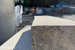 4 stk granittblokker 107 × 30 × 23 cm