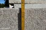 4 stk granittblokker 107 × 30 × 23 cm
