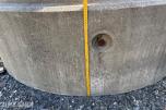 Betongkummer Ø160/80 cm med tilhørende justeringsringer