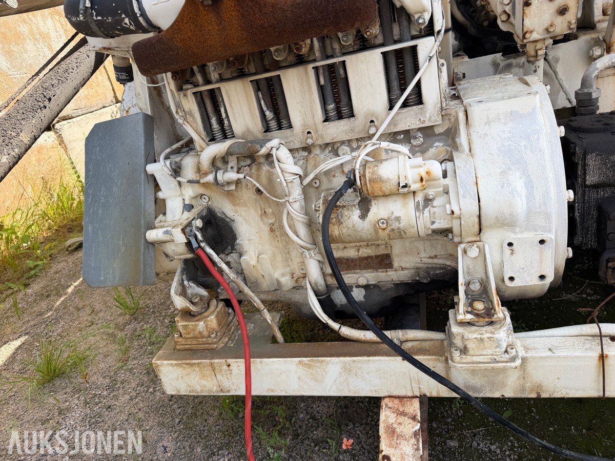 CIFA betongtrommel med 4-sylindret DEUTZ dieselmotor