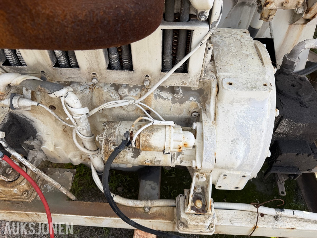 CIFA betongtrommel med 4-sylindret DEUTZ dieselmotor