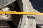 9 stk justeringsringer Ø75 cm + 1 stk betongkumring Ø65 cm