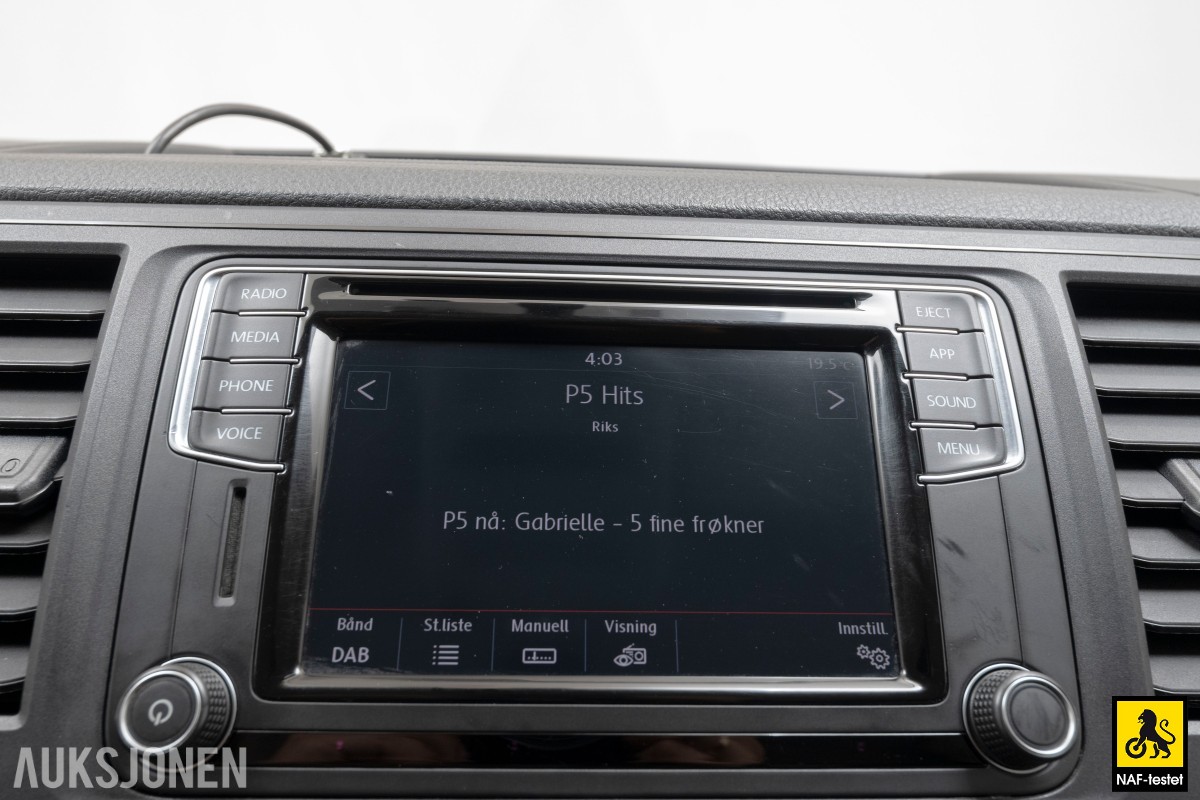 2019 Volkswagen Transporter TDI 4MOTION AUTOMAT HENGERFESTE INNREDNING VARMER KAMERA