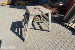 Arbeidsbukk/stige i aluminium