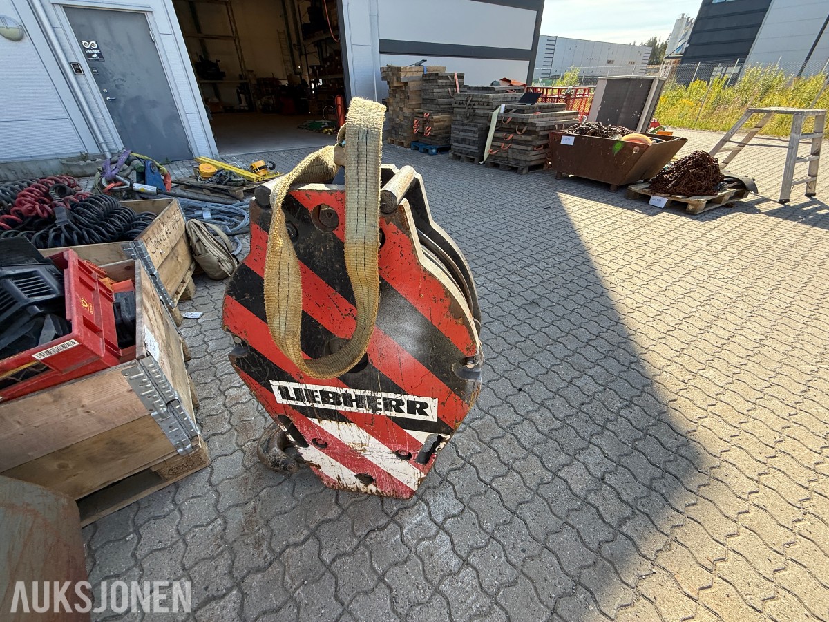 Liebherr krokblokk / krankrok