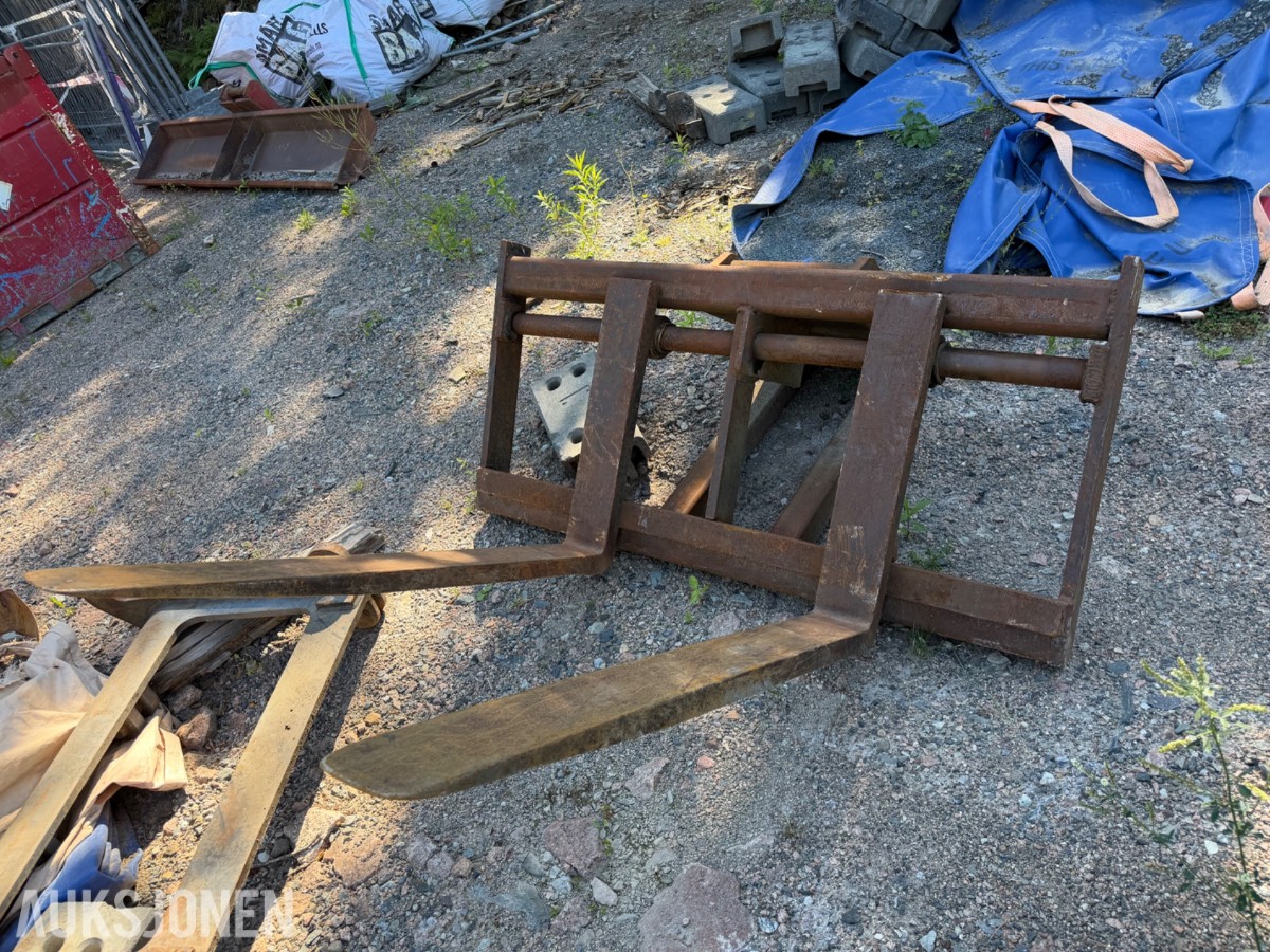 Pallegafler med S60-feste