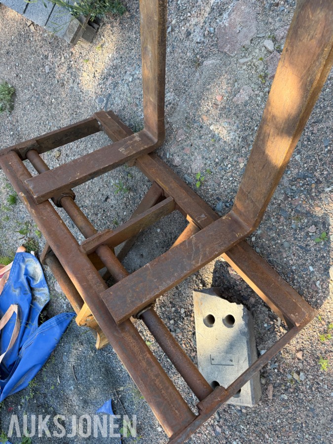 Pallegafler med S60-feste