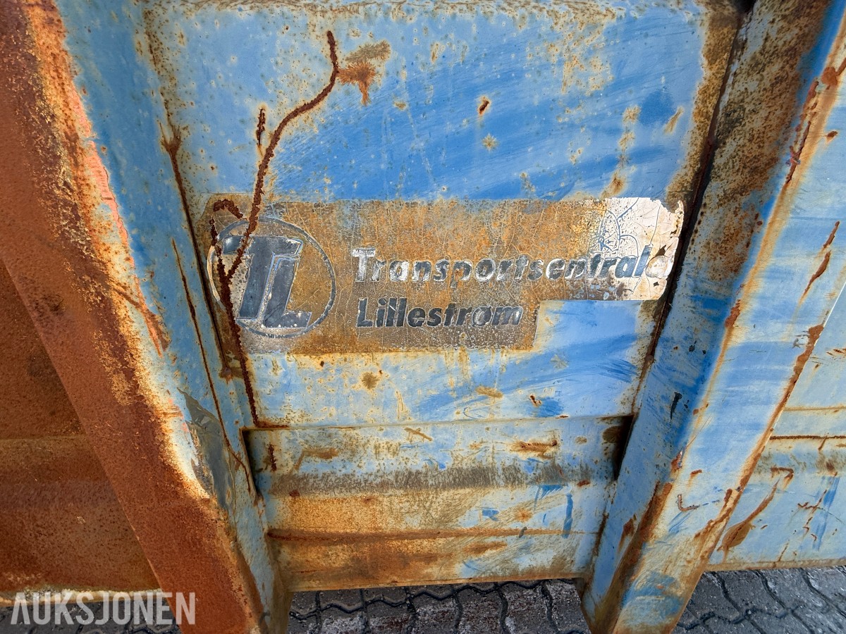 Krokcontainer/ krokflak for lastebil