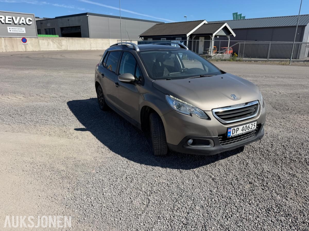 2013 PEUGEOT 2008 1,2 82HK,EU-GODKJENT 5-2027, 120000KM