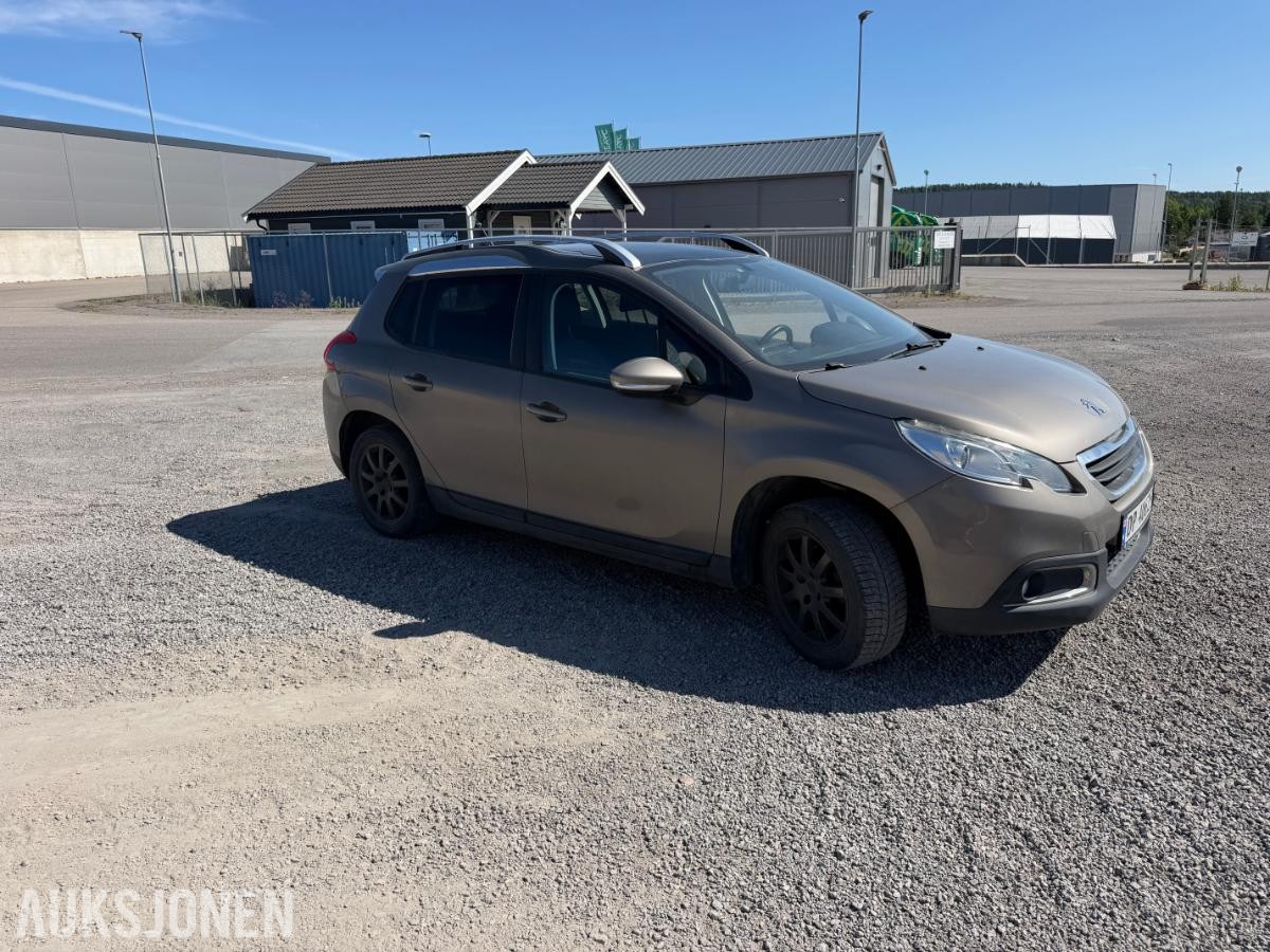 2013 PEUGEOT 2008 1,2 82HK,EU-GODKJENT 5-2027, 120000KM