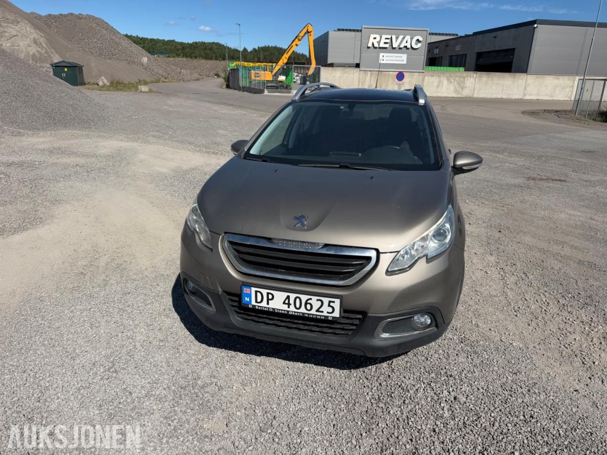2013 PEUGEOT 2008 1,2 82HK,EU-GODKJENT 5-2027, 120000KM