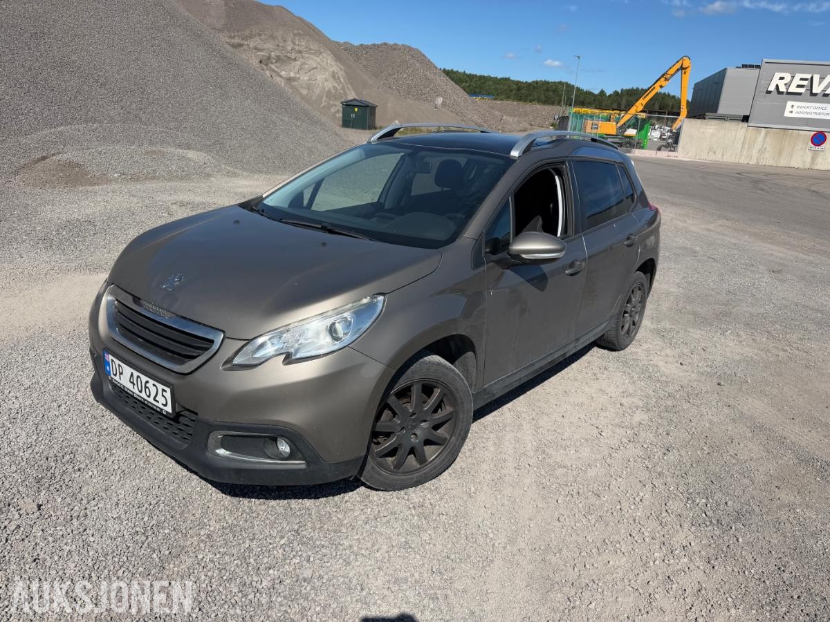 2013 PEUGEOT 2008 1,2 82HK,EU-GODKJENT 5-2027, 120000KM