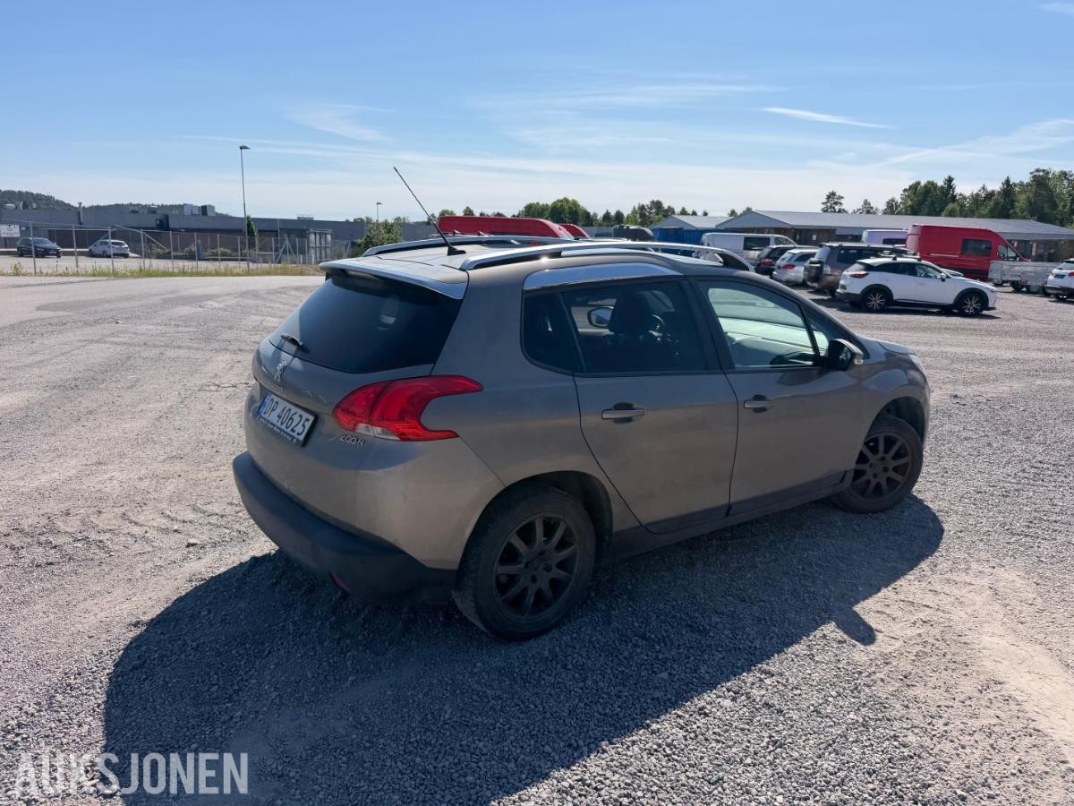 2013 PEUGEOT 2008 1,2 82HK,EU-GODKJENT 5-2027, 120000KM