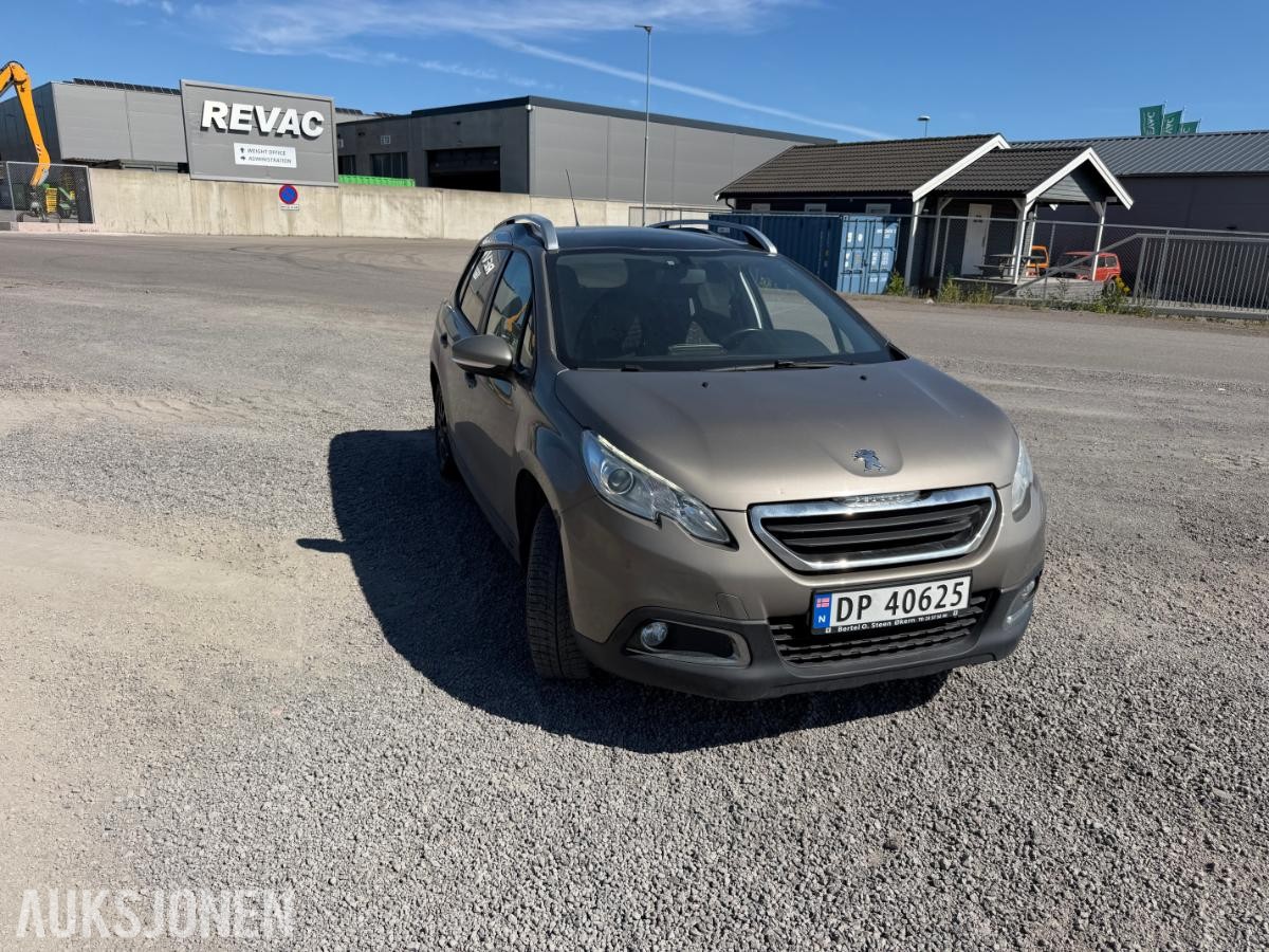 2013 PEUGEOT 2008 1,2 82HK,EU-GODKJENT 5-2027, 120000KM