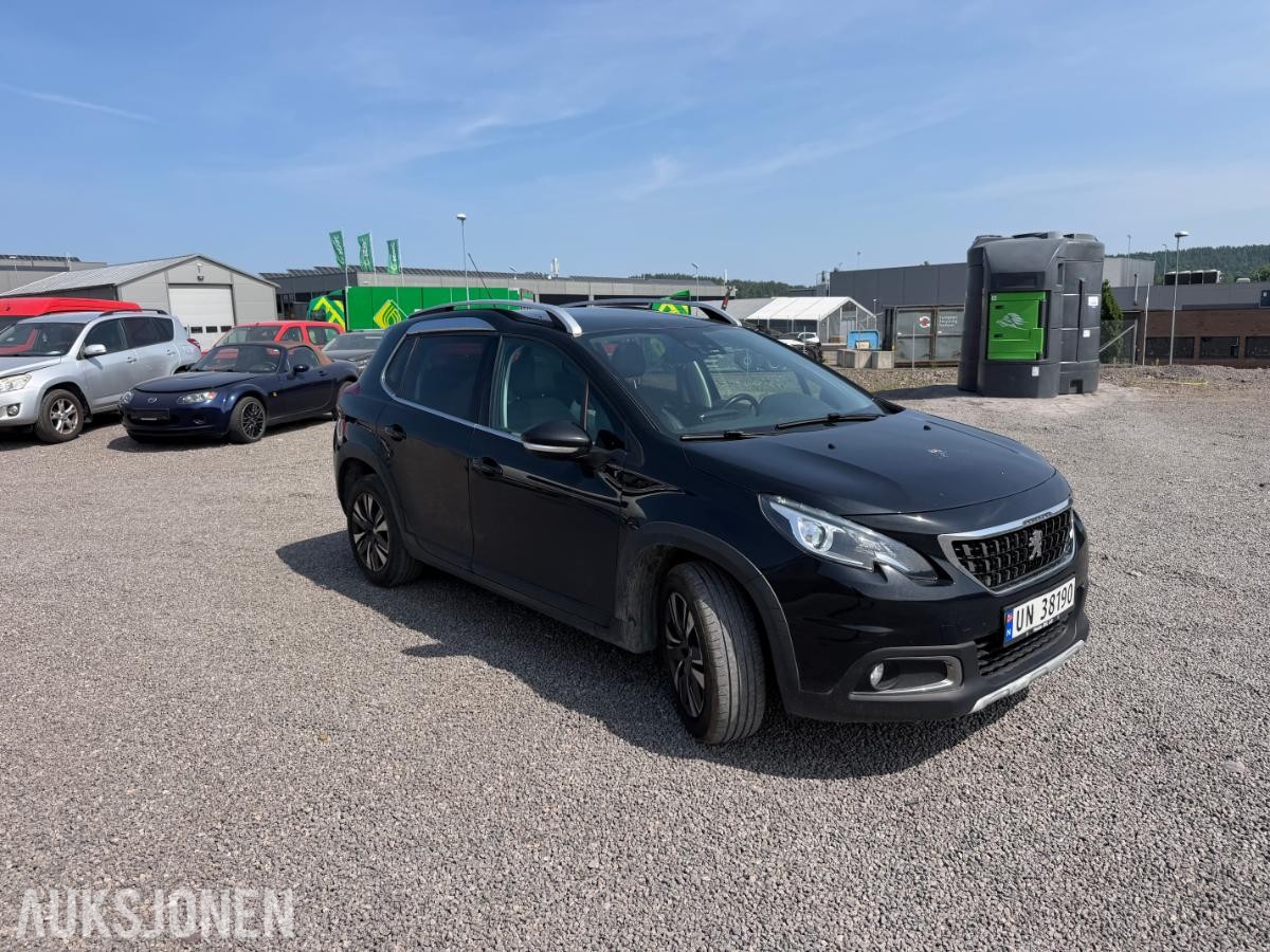 2018 PEUGEOT 2008 1.2 110HK,EU-OK 10-26,REFUND EXPORT 17050KR, 135000KM