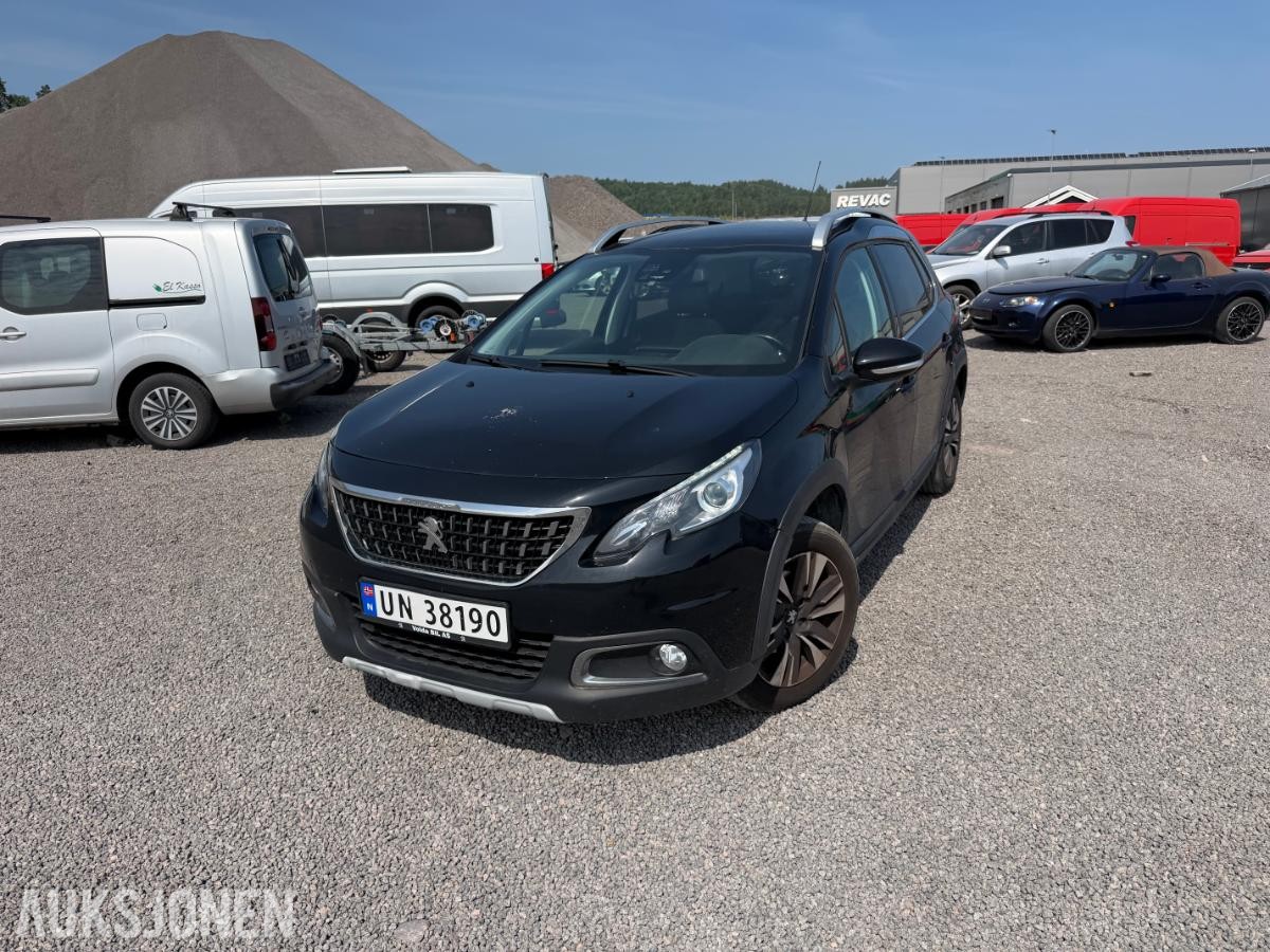 2018 PEUGEOT 2008 1.2 110HK,EU-OK 10-26,REFUND EXPORT 17050KR, 135000KM