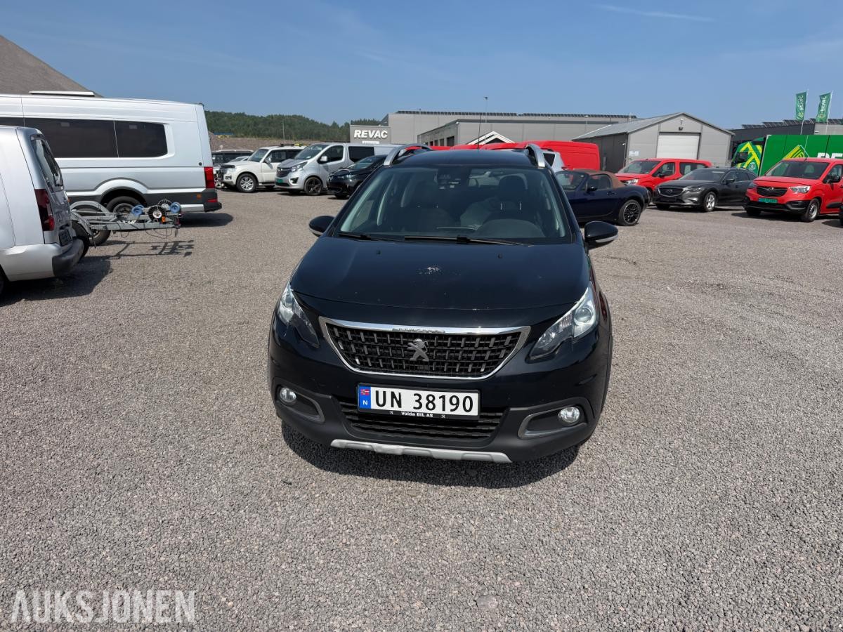 2018 PEUGEOT 2008 1.2 110HK,EU-OK 10-26,REFUND EXPORT 17050KR, 135000KM