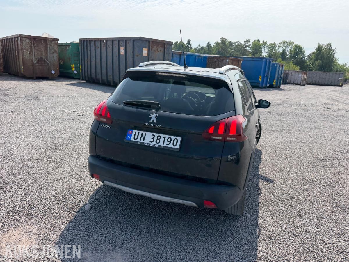 2018 PEUGEOT 2008 1.2 110HK,EU-OK 10-26,REFUND EXPORT 17050KR, 135000KM