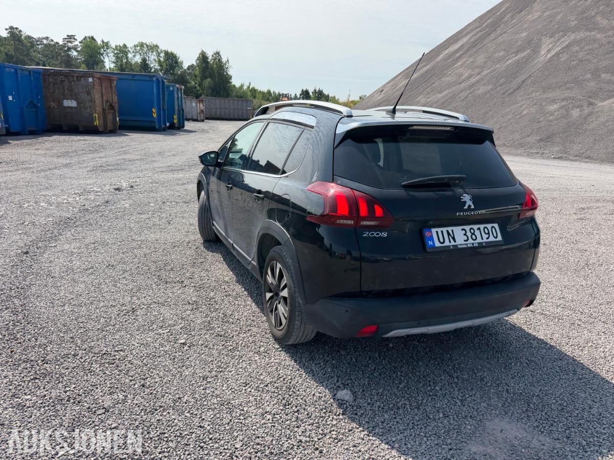 2018 PEUGEOT 2008 1.2 110HK,EU-OK 10-26,REFUND EXPORT 17050KR, 135000KM
