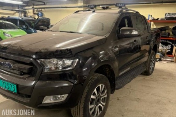 2017 Ford Ranger, 3,2 TDCi 200hk 4x4 4d, 147293km Rep objekt.