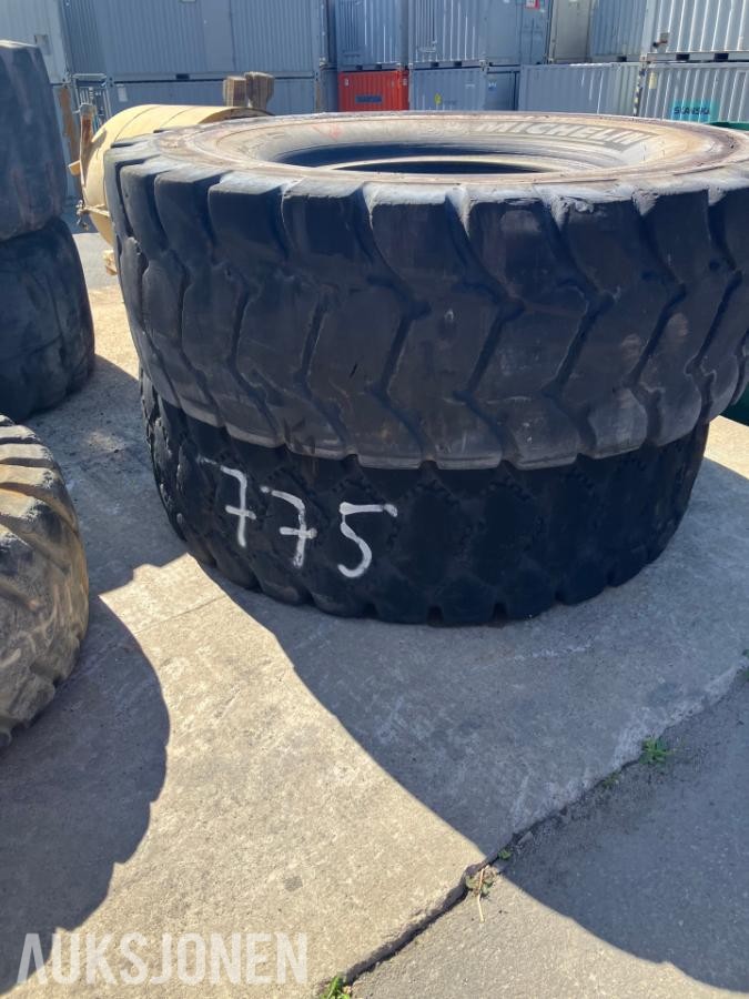 24.00R35 dekk Michelin og Bridgestone Michelin og Bridgestone