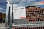 Stort parti rundsling/løftestropper i 3 stålbur
