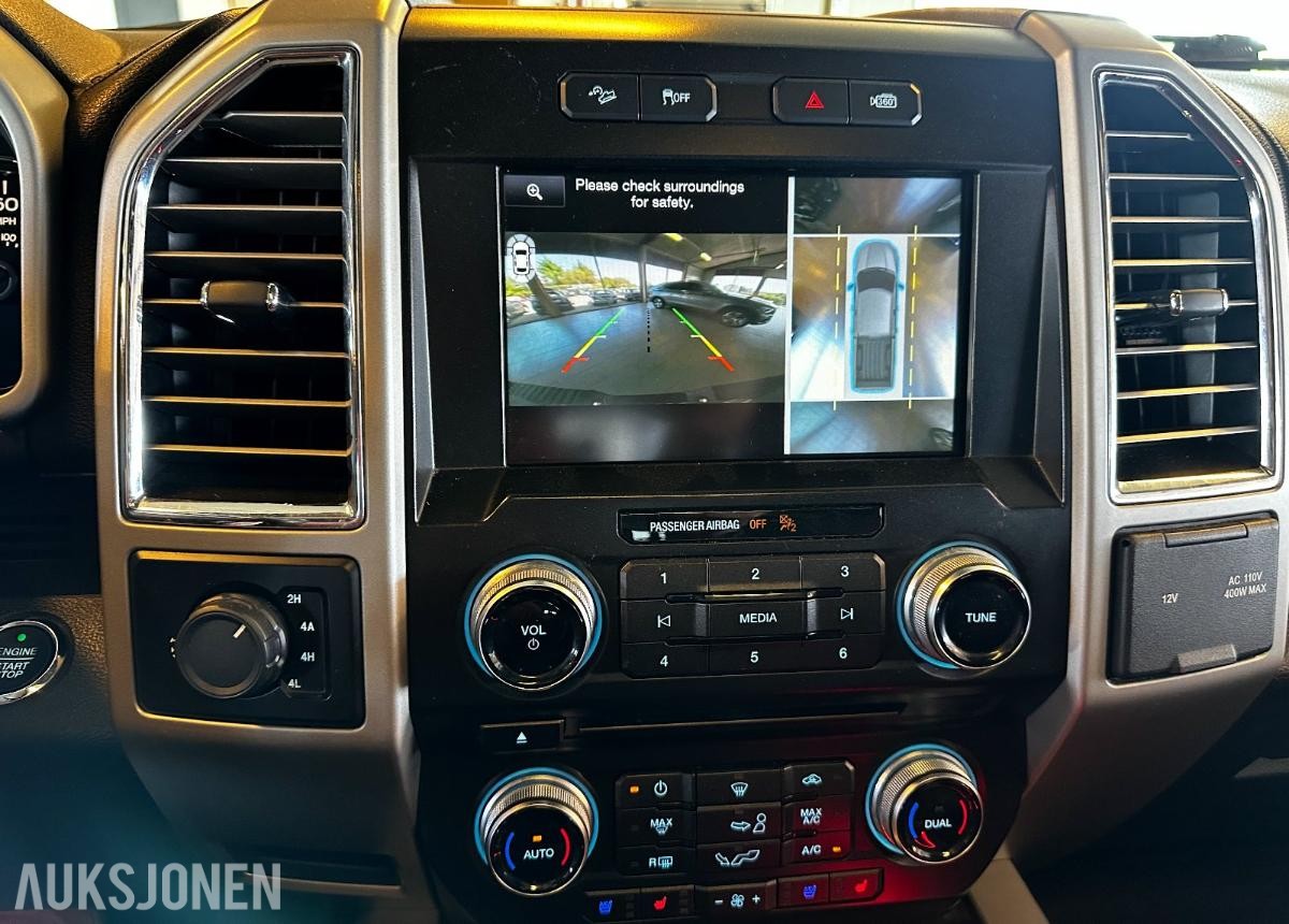 2015 FORD F-SERIE SUPERCREW LARIAT 3.5L 370HK Kamera 5seter personbil