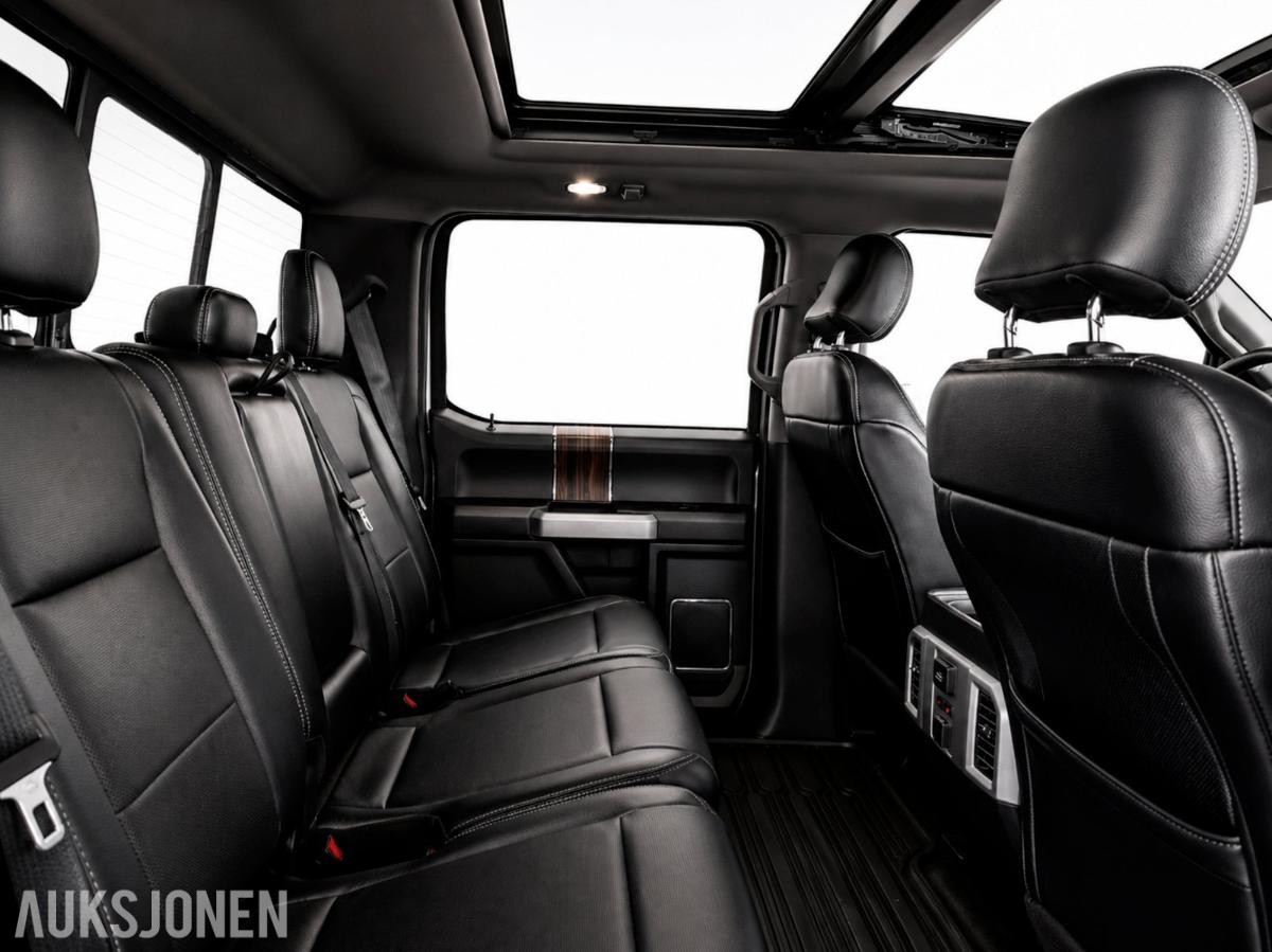 2015 FORD F-SERIE SUPERCREW LARIAT 3.5L 370HK Kamera 5seter personbil